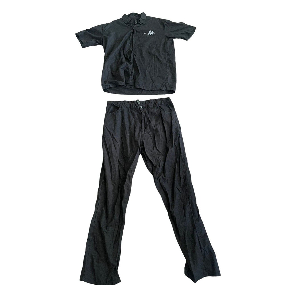 Tupac SHIRT & Pants Set 2Pac Shakur VINTAGE Makaveli Mens 2XL Hip Hop Rap XXL